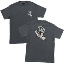 Santa Cruz Screaming Hand T-Shirt Tee Skateboard Charcoal Brand New S M L XL XXL S įvairiaspalvis
