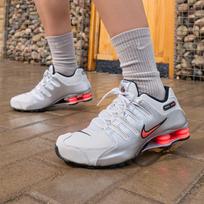 Nike Shox NZ Series Running Shoes Men's Silver 43