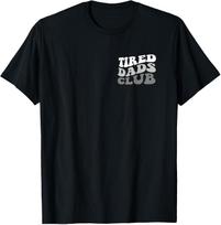 Tired Dad Club Playmat Car Race Track Dad Father's Day T-Shirt Mens Womens Tees Top 3XL