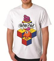 Q*BERT ARCADE SHIRT T-Shirt Mens Womens Tees Top CLASSIC Cereal Cartoon QBERT Q BERT S