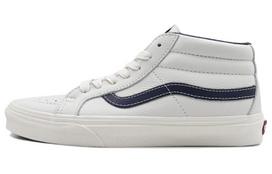 Vans Sk8 Mid Aukštesnio aulo Laisvalaikio Riedlenčių Batai Unisex Balti Mėlyni VN0A3MV8FS8 36