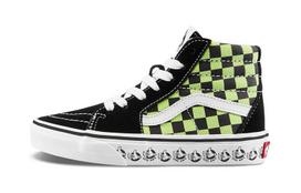 Vans Sk8  BMX -Hi Zip Kids 'Black Sharp Green' VN0A4BUWV3W 32.5