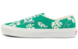 Vans Authentic 44 Dx Low Tops Casual Skateboarding Shoes Green Printing Unisex VN0A5KX4AWP 34.5