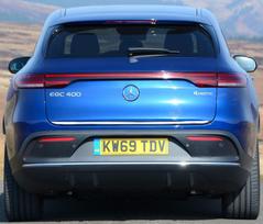 Mercedes-Benz Eqc 2019+ Chromuota Juosta Ant Bagažinės Dangčio