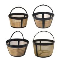 Pack Of 4 Reusable Coffee Filters Produced For 4 6 8 12 Cup Coffee Maker Ensuring Enhancing Coffee Flavor 1