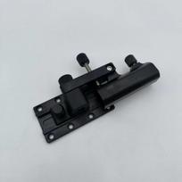 Aluminum-Magnesium Alloy Fishing Bait Box with Rod Holder 29mm Diameter