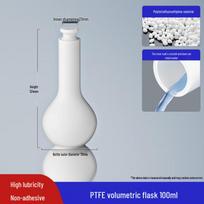 PTFE Chemical Volumetric Flask 1 vnt. spalva/100ml spalva
