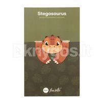 Magnetinis knygos skirtukas „Stegosaurus“