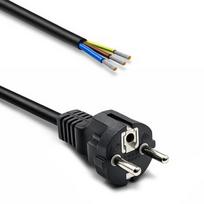 SCHUKO CEE power cable Cu stripped and soldere