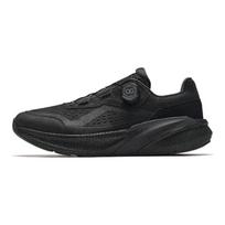 Anta Men's Genuine Leather BOA Knob Top-Grain Nubuck Cushioned Breathable Training Shoes Basic Black 912547703-2 39