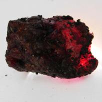 88 Ct Natural RED Ruby Huge Rough Earth Mined Loose Gemstone CERTIFIED 36.8 mm raudona