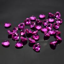 Ruby Pink Heart Cut CERTIFIED 8 Pcs Natural Untreated Ring Size Gemstone 7x7 mm 7 mm approx rožinė