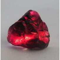 Natural Ruby Red 32.80 Ct Earth Mined Huge Size Rough CERTIFIED Loose Gemstone. 29.5 mm approx raudona