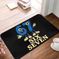 Funny 67 Italian Brainrot Meme Doormat Mat Anti-Slip  Bathroom Kitchen Bedroom Rug Carpet 40*60cm 40cmx60cm