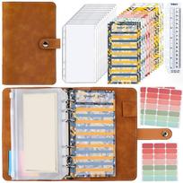PU A6 Soft Budget Binder Planner Colorful Notebook Binder  Financial Management ruda