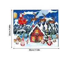2025 Christmas Gnome Advent Calendar Gnome Christmas Decorations 24 Days Christmas Countdown Ornaments Dwarf Dolls Collections 24pcs