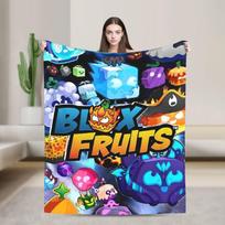 B-Blox Kitsune Fruits Super Warm Blanket Travel Plush Throw Blanket Comfortable Couch Chair Flannel Bedspread Sofa Bed Cover 75x90cm