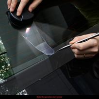 FOSHIO Window Film Pattern Cut Precision Lighting Tool Set With 2pcs Reflectors Magnetic Car Tint Edge-Cutting Light Application