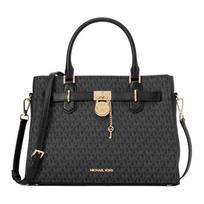 MICHAEL KORS handbag Hamilton presbyopia printed magnetic buckle closure coated canvas tote bag tote bag shopping bag shoulder medium size women's juoda
