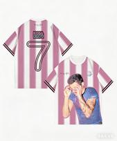 Harry Styles Jersey T-shirt Summer Casual Breathable Men's Women Tee Shirt Fashion 3D Print Short Sleeve Sports Neck Round Top S