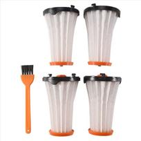 A31I 4 Pcs Replacement Filter for AEG/Electrolux Rapido and Ergorapido Vacuum Cleaners,AEG AEF 144, Electrolux EF144 NONE