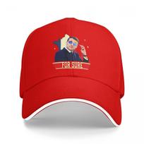 Baseball Caps Funny For Sure Macron Glasses Meme Awesome Casquette Female Male Casual Summer Caps One Size