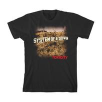 System Of A Down Toxicity Vintage Album T-Shirt Nu Metal Rock Band Black Unisex Oversized Casual T-shirt S įvairiaspalvis