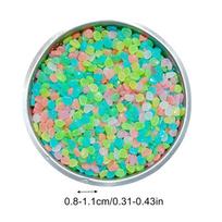 Stones 500 Pieces Decorative Pebbles DIY Colorful Rocks For Garden For Fish Tank Aquarium Art Crafts  Yard Garden Pond žalia