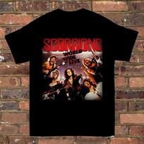 Scorpions Grupės Turo Trumpomis Rankovėmis Marškinėliai Unisex Visų Dydžių S Iki 234XL Unisex Marškinėliai S įvairiaspalvis