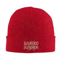 New Smashing Pumpkins Hat Autumn Winter Skullies Beanies Warm Cap Unisex Knitted Hat