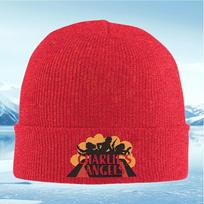 New Angels with weaponsaction figure design Unisex Women Unisex Knitted Hat Beanie Pullover Cap Winter Thermal Warm Christmas Outd