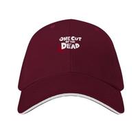 One Cut Of The Dead Relaxed Fit TShirt Baseball Cap Thermal Visor Golf Hat Unisex sailor cap for Unisex Luxury Unisex Hat FeUnisex Unisexs