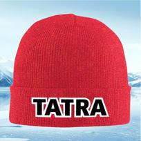 New TATRA white bold font logo Unisex Women Unisex Knitted Hat Beanie Pullover Cap Winter Thermal Warm Christmas Outdoor Cycling Hi