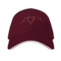 Wire Wrapped Heart Baseball Cap Luxury Hat birthday party Hat fishing hat Unisex's Hats Women's