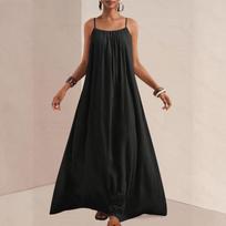 Backless Dress Spaghetti Strap Dress Open Back Dress Backless Cami Dresses for Women Cami Dress for Daily Wear L juoda