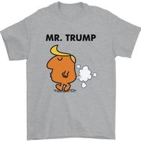 Donald Trump Fart Farting Flatulence Funny Mens T-Shirt 100% Cotton S įvairiaspalvis