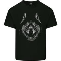 A Siberian Husky Mens Light Cotton T-Shirt S įvairiaspalvis