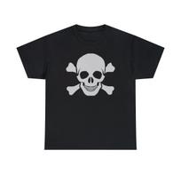 Skull and Crossed Bones VII Short Sleeve Tee S įvairiaspalvis