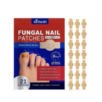 21Pcs Fungal Nail intervention Repair Patches,Nail Fungus for Toenail,Toe Toenails Extra Strong,Nail Tre