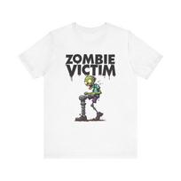 Amputee Humor Tee, Missing Leg Zombie Shirt, Funny Gift for Amputees S įvairiaspalvis