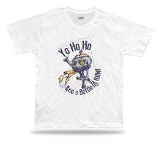 Yo Ho Ho And A Bottle Of RUM! Monster cool stylish tshirt birthday gift apparel S įvairiaspalvis
