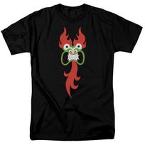 SAMURAI JACK AKU FACE Licensed Adult Men's Graphic Tee Shirt SM-6XL S įvairiaspalvis