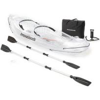Pripučiamas skaidrus kajakas su priedais Paros InnovaGoods 312 cm 2 vietų