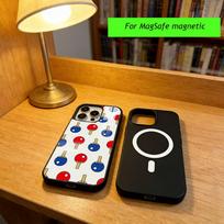 P-ping-pong paddle Phone Case For iPhone17,16,15,14,13,12,11 Plus,Pro Magnetic For Magsafe Wireless Charging iPhone16PRO