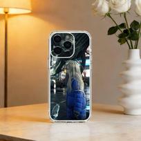 P-PRAGMATA Phone Case For iPhone 17 16 15 14 13 12 11 Mini Pro Max Plus Transparent Cover iPhone15pro
