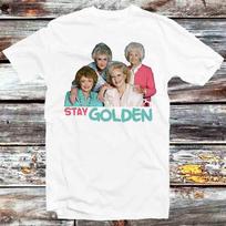 Dorothy Blanche Rose Sophia Stay Golden Girls Squad 80s T Shirt Mens Womens Tees Top B992 L