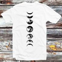 Phases of The Moon Shapes Astrology Space Nasa Eclipse T Shirt Mens Womens Tees Top B859 S