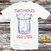 Two Moles Per Liter Chemistry Science Avogadro's Day T Shirt Mens Womens Tees Top B1346 S