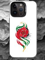 2026 football fan sports Phone Case For iPhone 17 16 15 14 13 12 11 Pro Max Plus Silver Matte Black Cover iPhone17