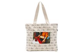 Vans 100% Cotton Tote Bag, Shopping Bag, Handbag, Shoulder Bag Regular Unisex Beige VN0A7SFDYOP1